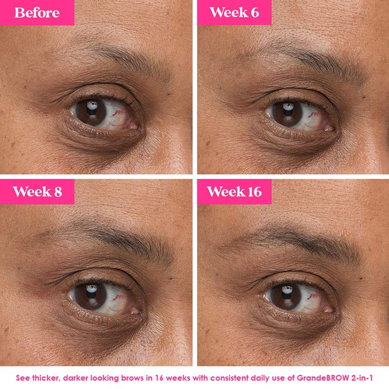 GrandeBROW 2-In-1 Tinted Brow Gel + Brow Enhancing Serum, 3.5ml - Image 16