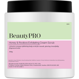 BeautyPRO Honey & Rooibos Exfoliating Cream Scrub, 500g
