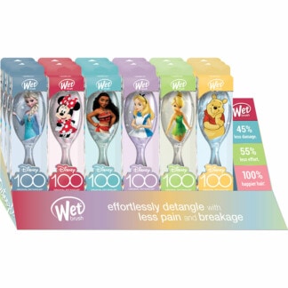 WetBrush Original Detangler Disney 100 Display: 18 Brushes