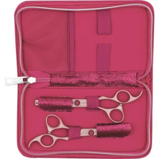 Olivia Garden SilkCut BCA 2023 Offset Shear Collection: Scissor, Thinner & Case