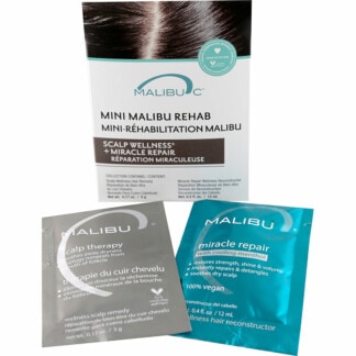 Malibu C Mini Malibu Rehab Scalp Wellness Pack, 2 Treatment Sachets