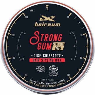 Hairgum Strong Gum Hair Styling Wax Certified Organic, 80g