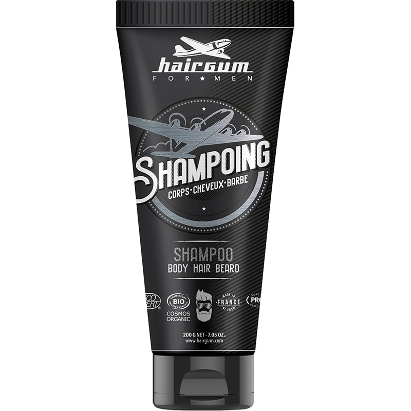 Hairgum Shampoo for Body, Hair & Beard, 200g