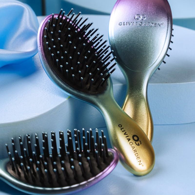 Olivia Garden OG Brush Holiday Dream Mini Display: 12 Brushes & Stand - Image 9