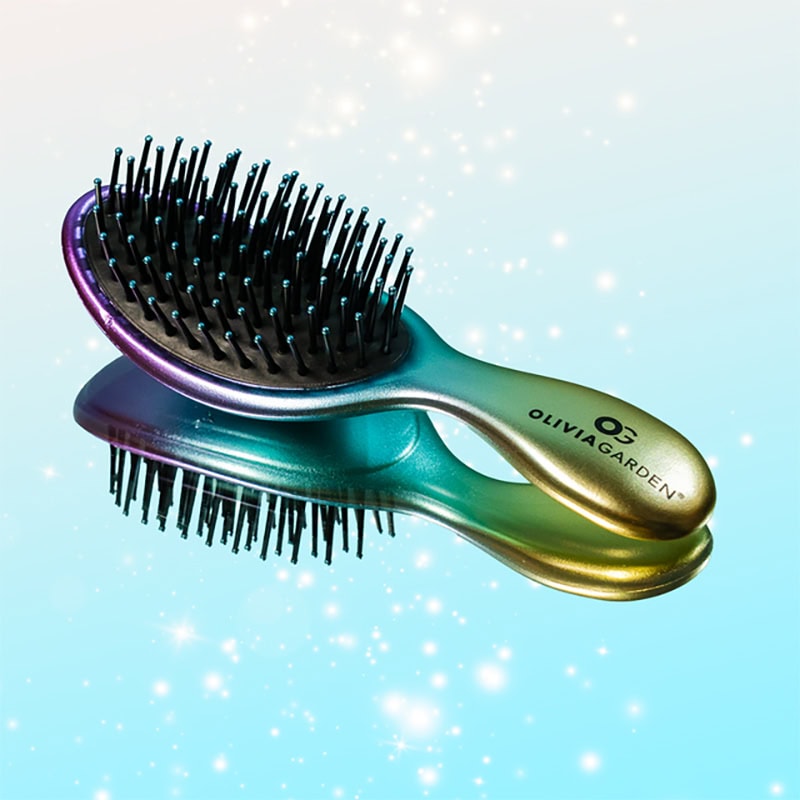 Olivia Garden OG Brush Holiday Dream Mini Display: 12 Brushes & Stand - Image 8