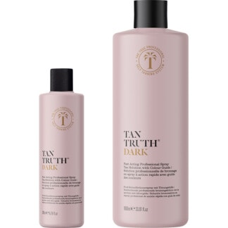 Tan Truth Fast Acting Professional Spray Tan Solution with Colour Guide, Dark