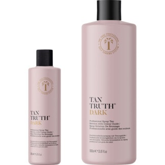 Tan Truth Professional Spray Tan Solution with Colour Guide, Dark