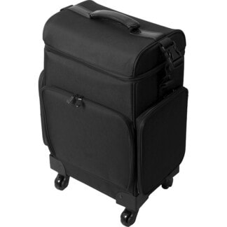 Beauty Make-Up Case Student, 1 Part, Black, Empty