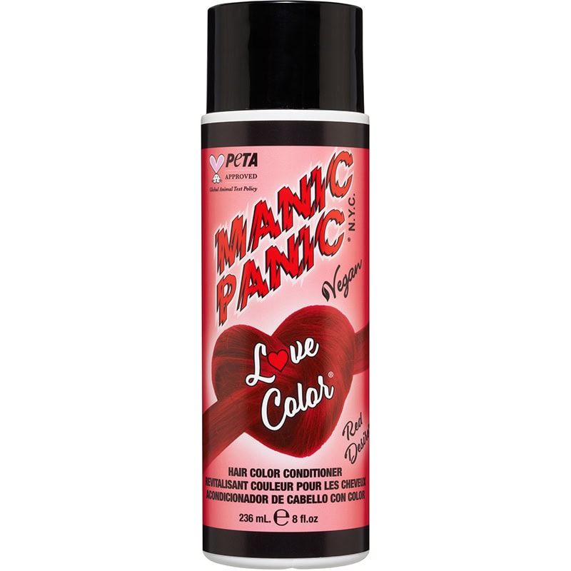Manic Panic Love Color Hair Color Conditioner, Red Desire, 236ml