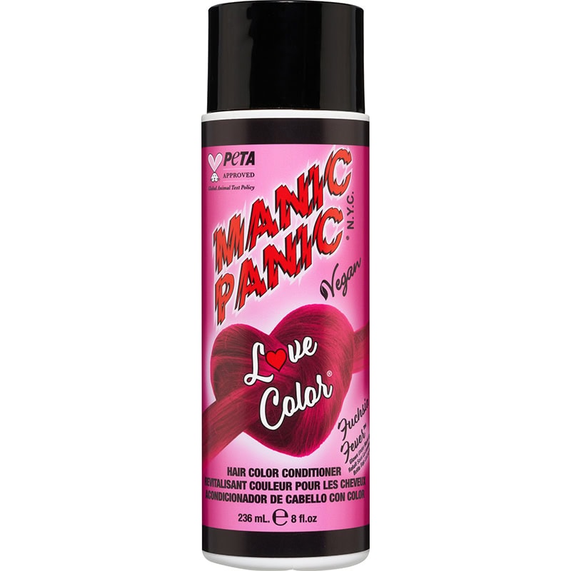 Manic Panic Love Color Hair Color Conditioner, Fuchsia Fever, 236ml