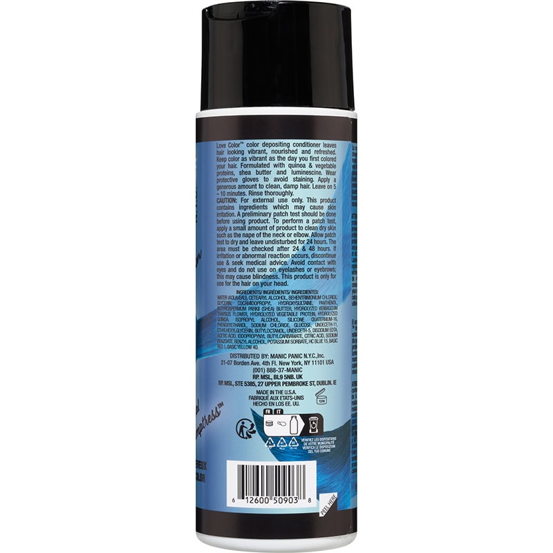 Manic Panic Love Color Hair Color Conditioner, Teal Temptress, 236ml - Image 2