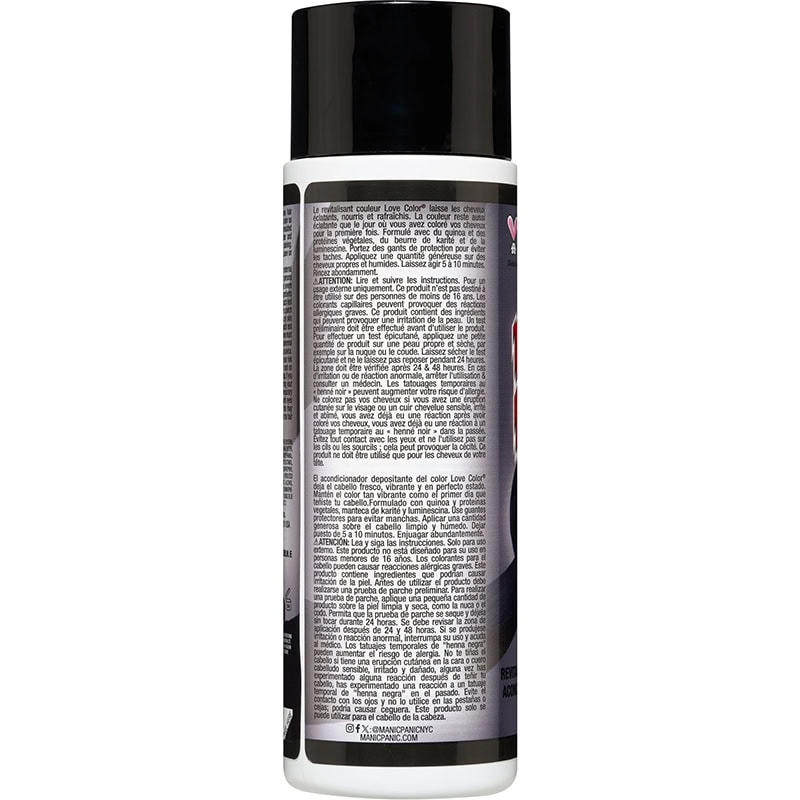Manic Panic Love Color Hair Color Conditioner, Black Kat, 236ml - Image 2