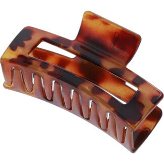 Hair Claw Clip Dark Tortoise Shell, 10cm