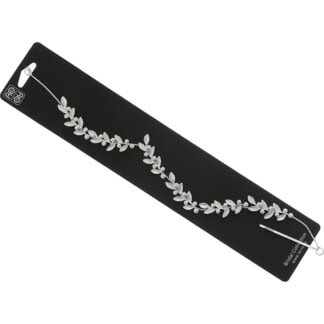 Bridal Headpiece Wavy Leaves, 32cm