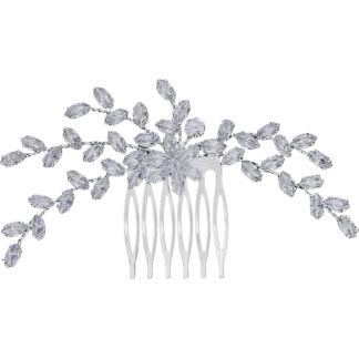 Bridal Hair Comb Medium with Zircon