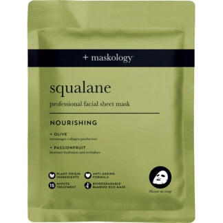 Maskology Professional Facial Sheet Mask - Nourishing Squalane, 1/Pack