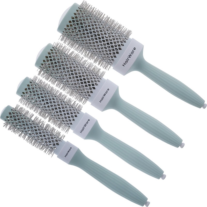 Hairware Rubberized Blow Wave Brush Collection