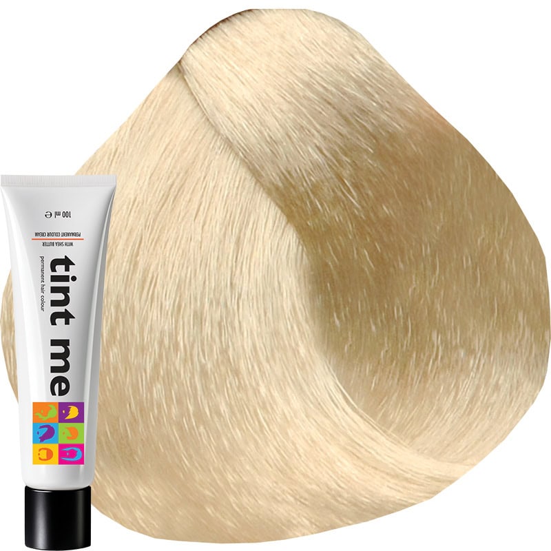 tint me 10 Intense Natural Platinum Blond Professional Hair Colour, 100ml