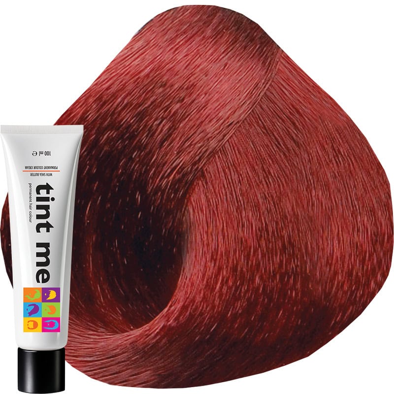 tint me 6.666 Extra Intense Red Blond Professional Hair Colour, 100ml
