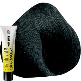 tint me 1 Black PRONTO 10 Express Professional Hair Colour, 100ml