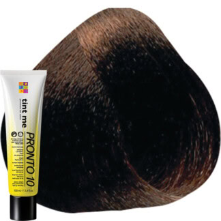 tint me 4.35 Chocolate Brown PRONTO 10 Express Professional Hair Colour, 100ml