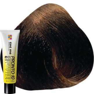 tint me 5.35 Light Chocolate Brown PRONTO 10 Express Professional Hair Colour, 100ml