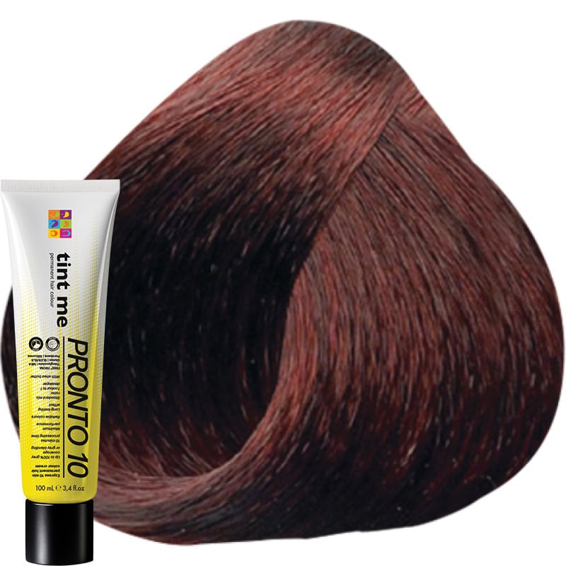 tint me 5.6 Light Red Brown PRONTO 10 Express Professional Hair Colour, 100ml