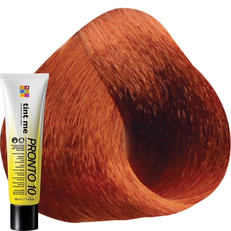 tint me 7.44 Intense Copper Blond PRONTO 10 Express Professional Hair Colour, 100ml