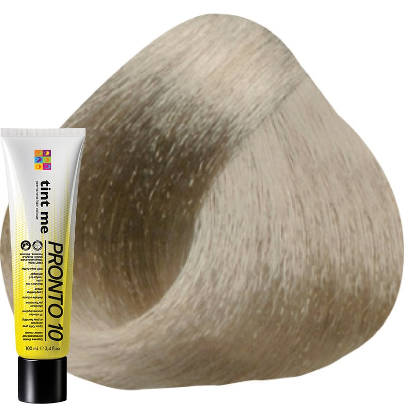 tint me 10.1 Super Light Ash Blond PRONTO 10 Express Professional Hair Colour, 100ml