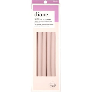 Diane Heatless Flex Rods, 13 x 250mm, 6/Pack
