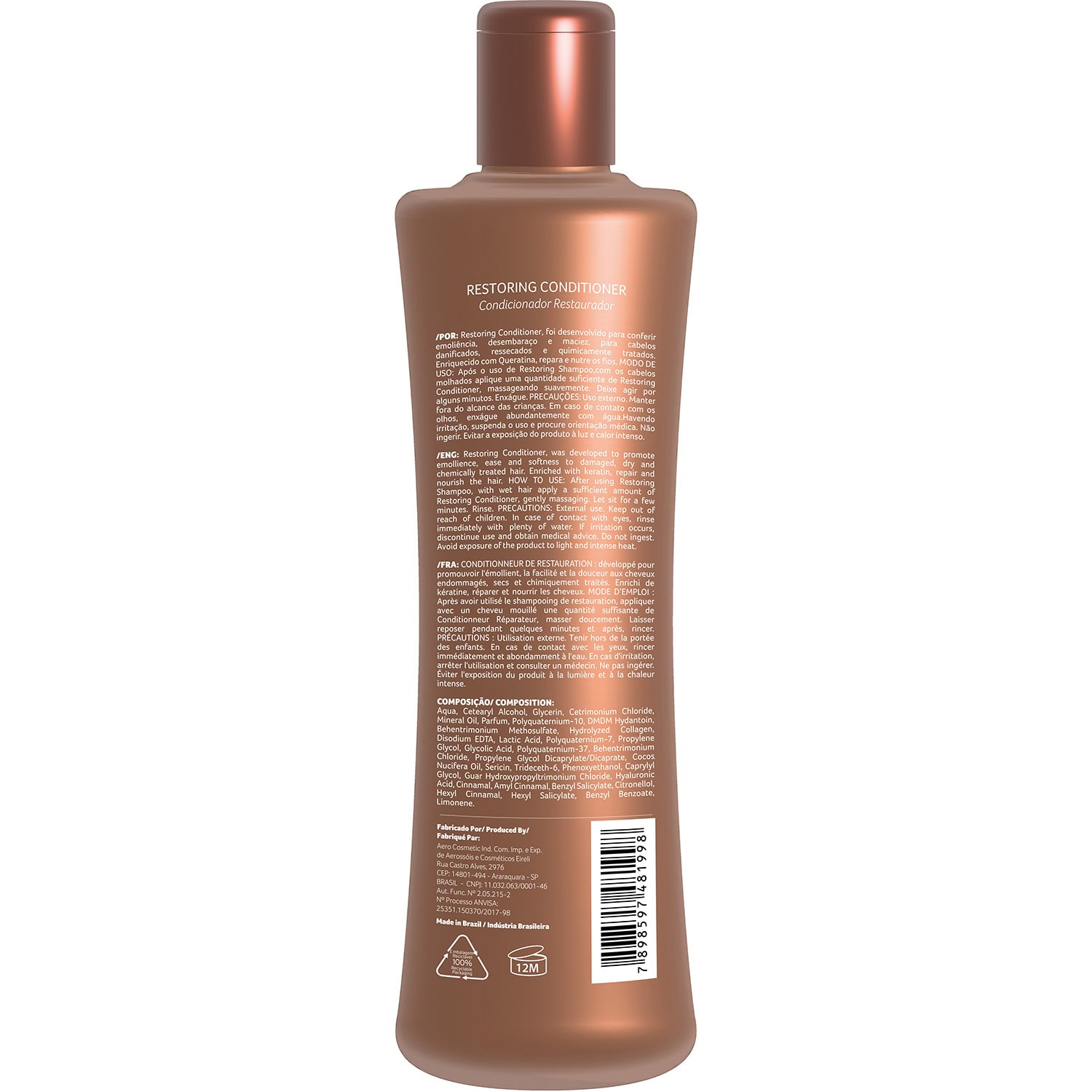 Brasilian Hair Seduction Restoring Conditioner, 300ml - Image 2