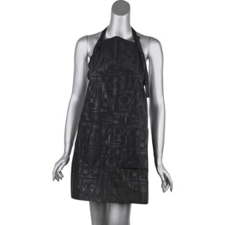 Apron Black Salon Tools Design