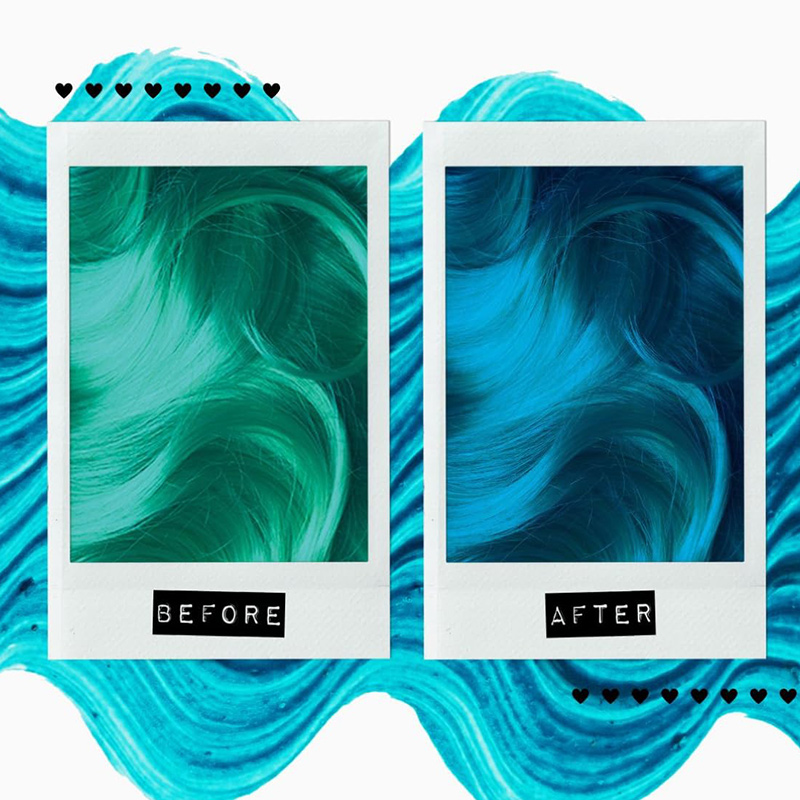 Manic Panic Love Color Hair Color Conditioner, Teal Temptress, 236ml - Image 4