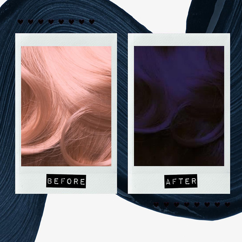 Manic Panic Love Color Hair Color Conditioner, Black Kat, 236ml - Image 4