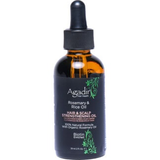 Agadir Rosemary & Rice Water Hair & Scalp Strengthening Oil, 59ml