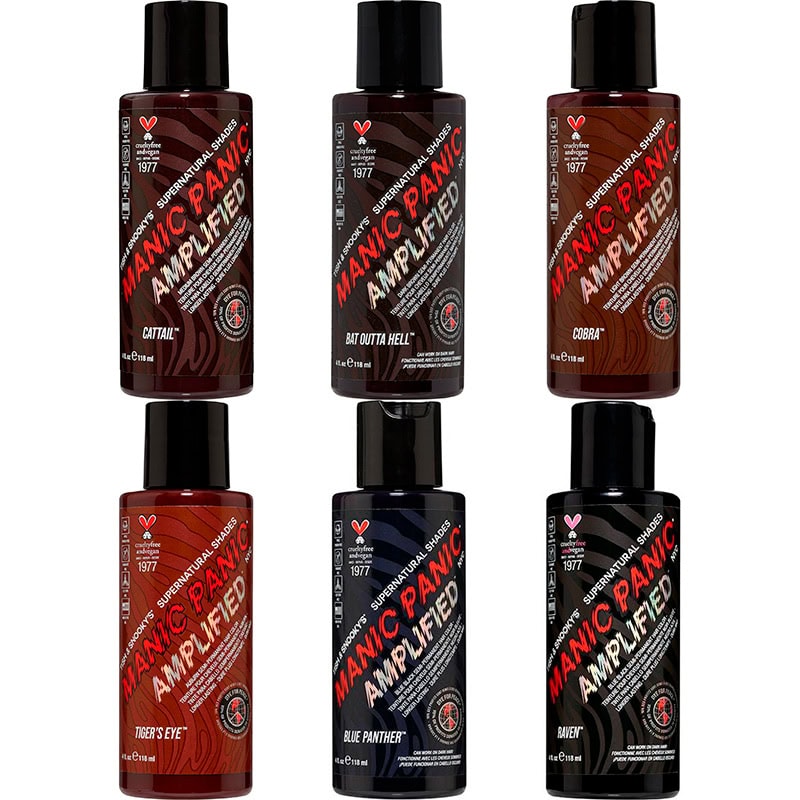 Manic Panic Supernatural Shades Amplified Semi-Permanent Hair Color, 118ml