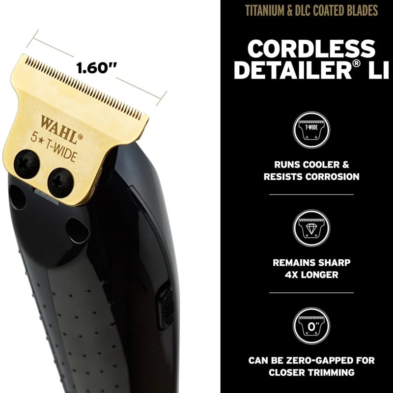 Wahl Barber Combo Magic Clip Hair Clipper & Detailer Hair Trimmer Cordless - Image 10