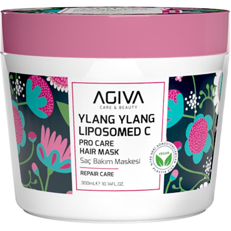 Agiva Ylang Ylang Liposomed C Pro Care Hair Mask for Extremely Damaged & Lifeless Hair, 300ml