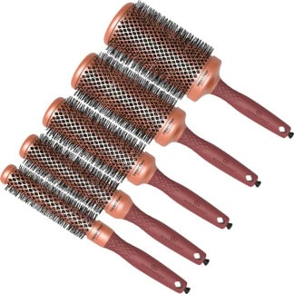 Olivia Garden HeatPro Ceramic + Ion Copper Speed XL Long Barrel Brush Collection