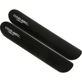 Cozi-Nec Comfort Basin Neck Protectors, Black, 2/Pack