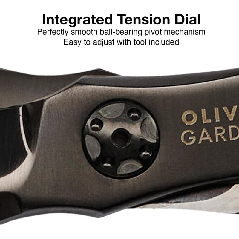 Olivia Garden OG Barber Black Titanium Coating Offset - Image 4