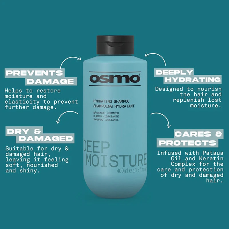 OSMO Deep Moisture Shampoo - Image 3