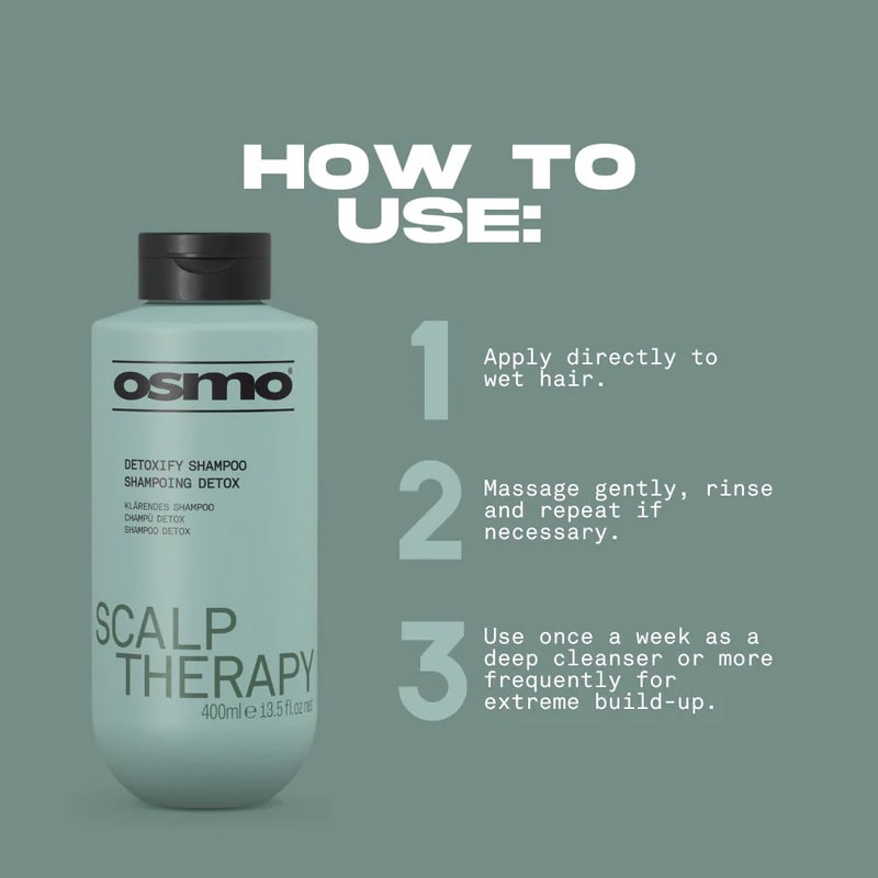 OSMO Scalp Therapy Detoxify Shampoo - Image 4