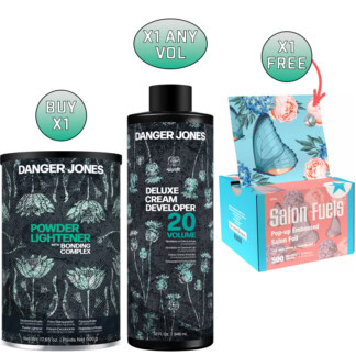 Danger Jones Powder Lightener, Cream Developer & Salon Fuels Foil Special