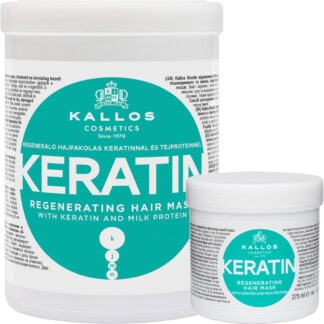 Kallos Keratin Regenerating Hair Mask with Keratin & Milk Protein