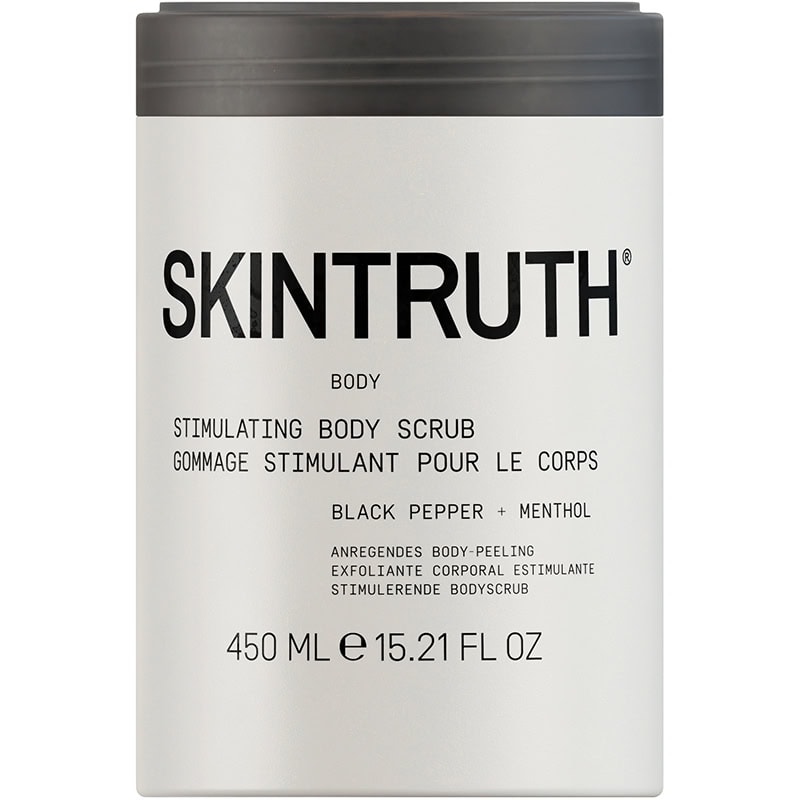 Skintruth Body Stimulating Body Scrub with Black Pepper & Menthol, 450ml