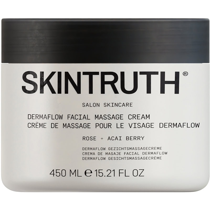 Skintruth Massaging Dermaflow Facial Massage Cream with Rose & Acai Berry, 450ml