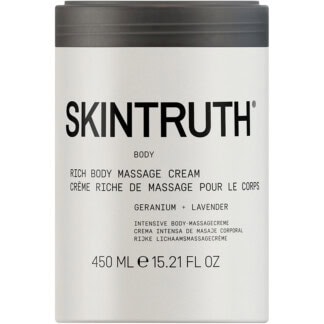 Skintruth Massaging Rich Body Massage Cream with Geranium & Lavender, 450ml