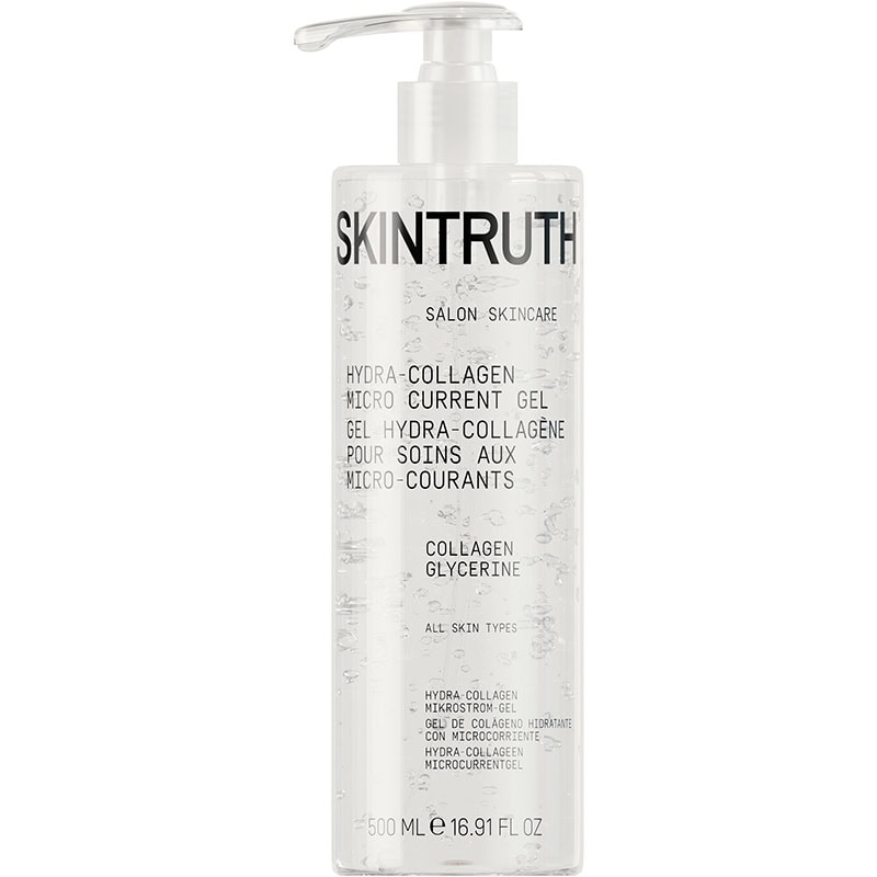 Skintruth Treatment Face & Body Hydra-Collagen Micro Current Gel with Glycerine, 500ml