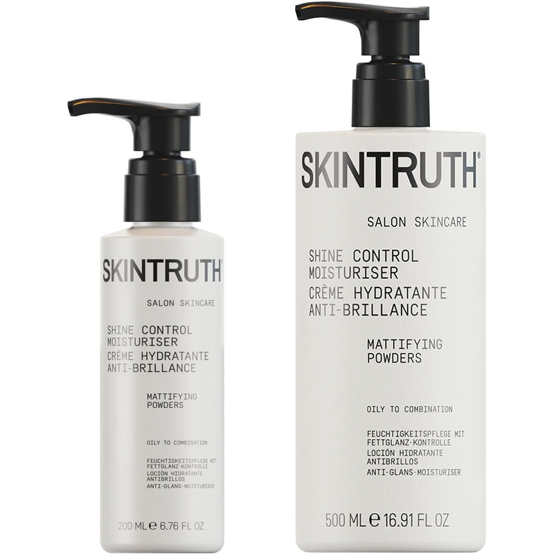 Skintruth Clarify for Oily/Combination Skin Shine Control Moisturiser with Mattifying Powders